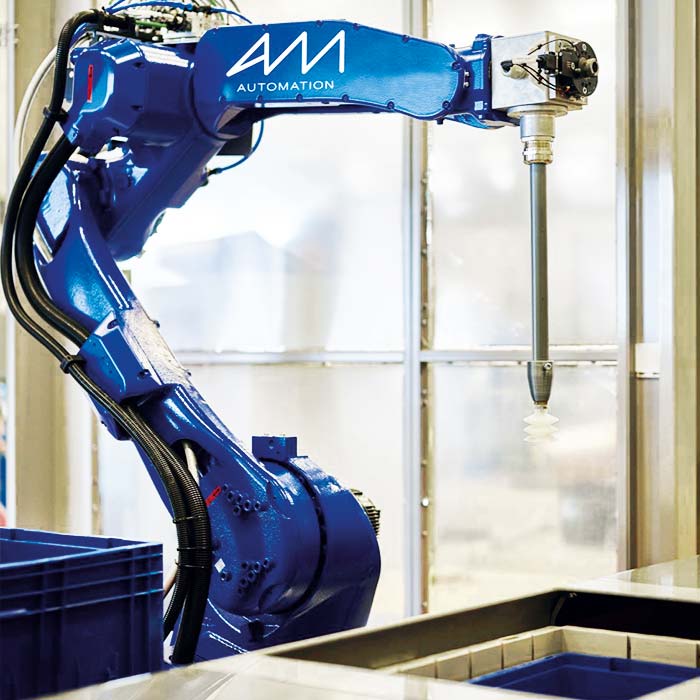 Intralogistik Roboter der AM Logistic Solutions